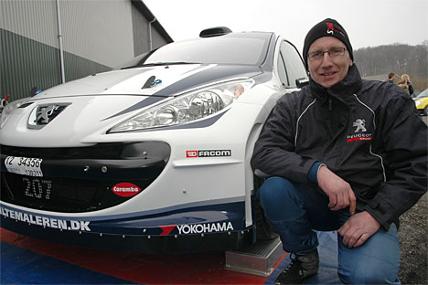Ib Kragh er nyt medlem i Peugeot Sport Dealer Team DK, hvor han har overtaget DM-vindervognen fra 2009